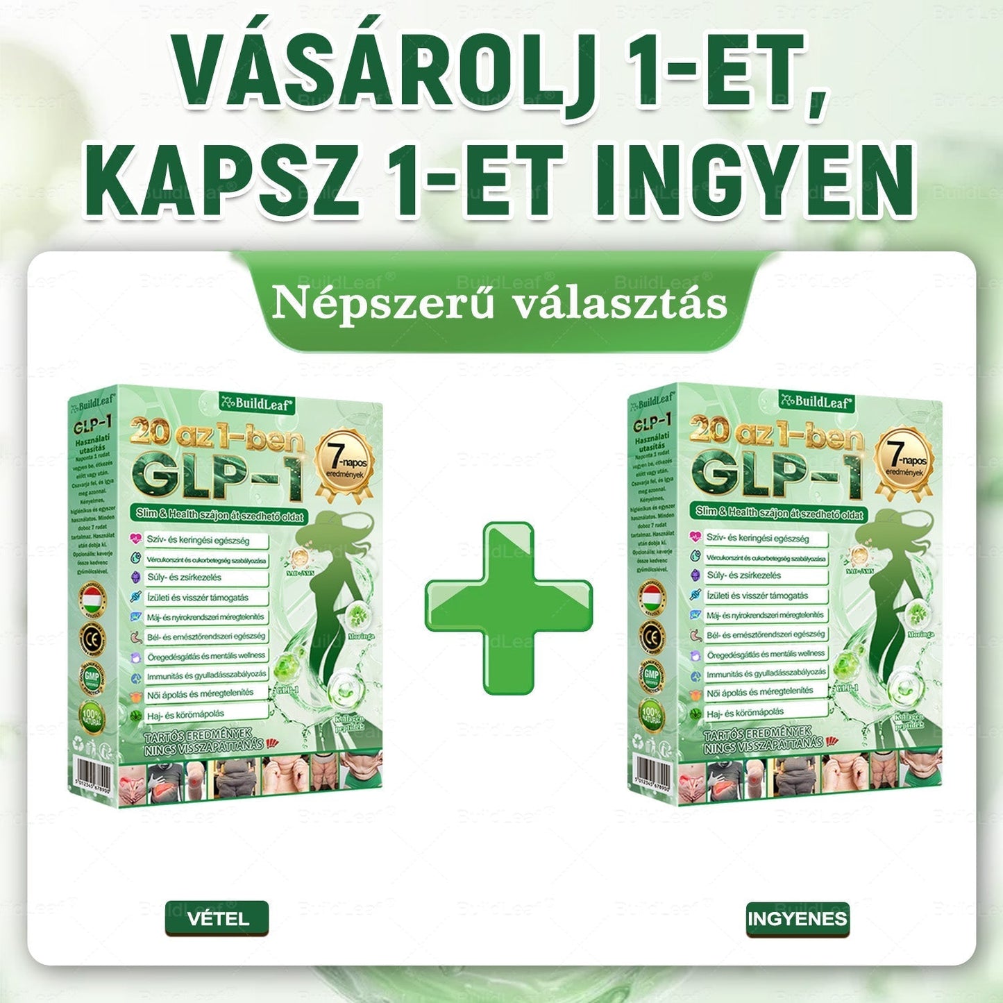 đHivatalos ĂĄruhĂĄz | BuildLeaf GLP-1 20 az 1-ben KarcsĂșsĂtĂł Ă©s egĂ©szsĂ©ges szĂĄjon ĂĄt szedhetĆ folyadĂ©k (naponta egyszer, 7 napon belĂŒl hat) â
 TĂĄmogatja a testsĂșlyt Ă©s a nĆk egĂ©szsĂ©gĂ©t, miközben feszesĂti a bĆrt Ă©s fokozza a vitalitĂĄst