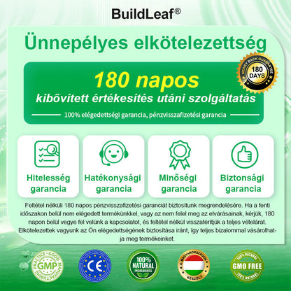 💥Utolsó 5 darab – 50% kedvezmény! 🌿 A készlet véges! Szerezd be MOST a BuildLeaf® cseppeket, és élvezd a gyors fogyást féláron! 💪