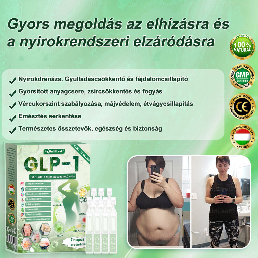 💥Utolsó 5 darab – 50% kedvezmény! 🌿 A készlet véges! Szerezd be MOST a BuildLeaf® cseppeket, és élvezd a gyors fogyást féláron! 💪