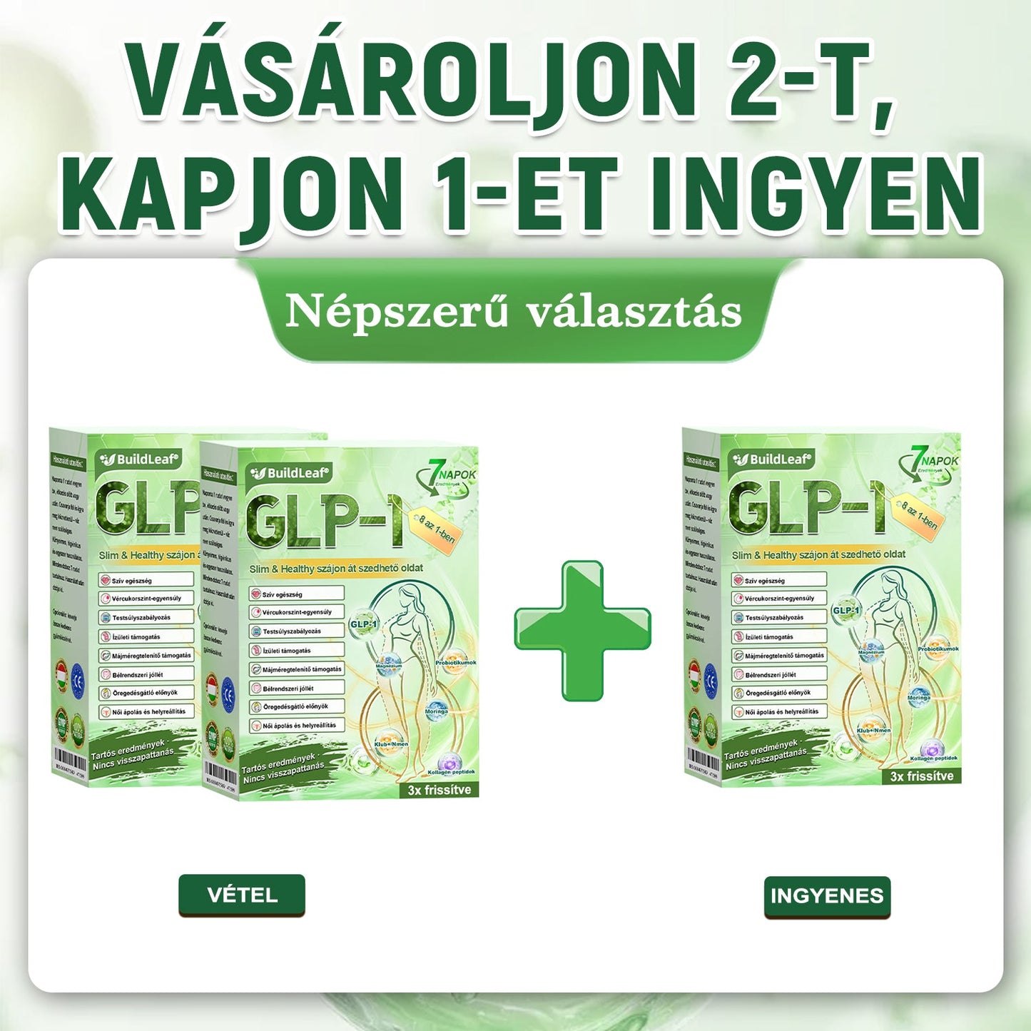 💥Utolsó 5 darab – 50% kedvezmény! 🌿 A készlet véges! Szerezd be MOST a BuildLeaf® cseppeket, és élvezd a gyors fogyást féláron! 💪